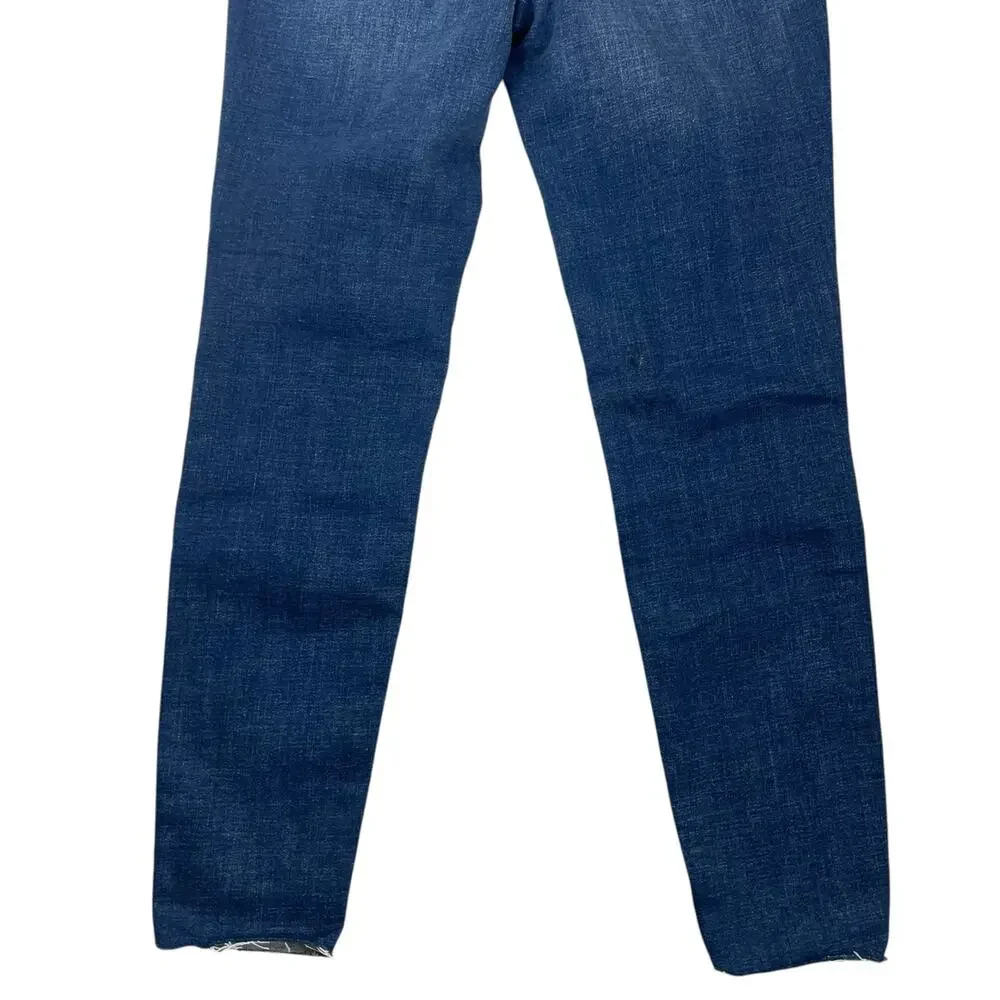 Old Navy Rockstar High Rise Super Skinny Jeans Distressed Size 0